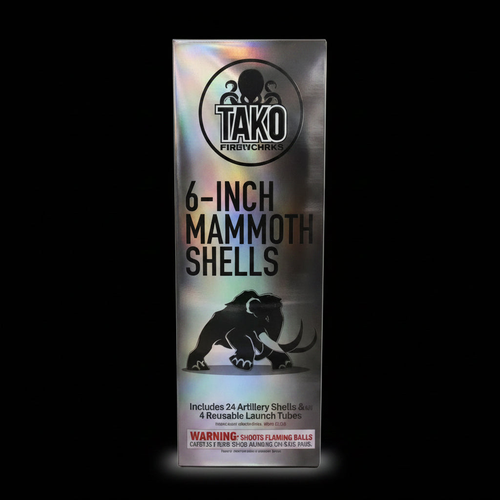 6 inch Mammoth Shells
