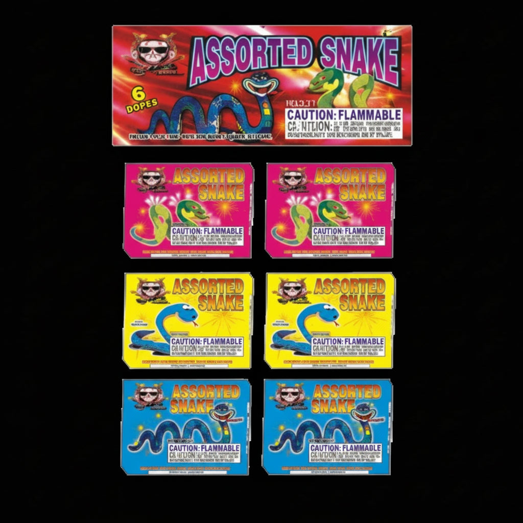 Assorted Snake Bag