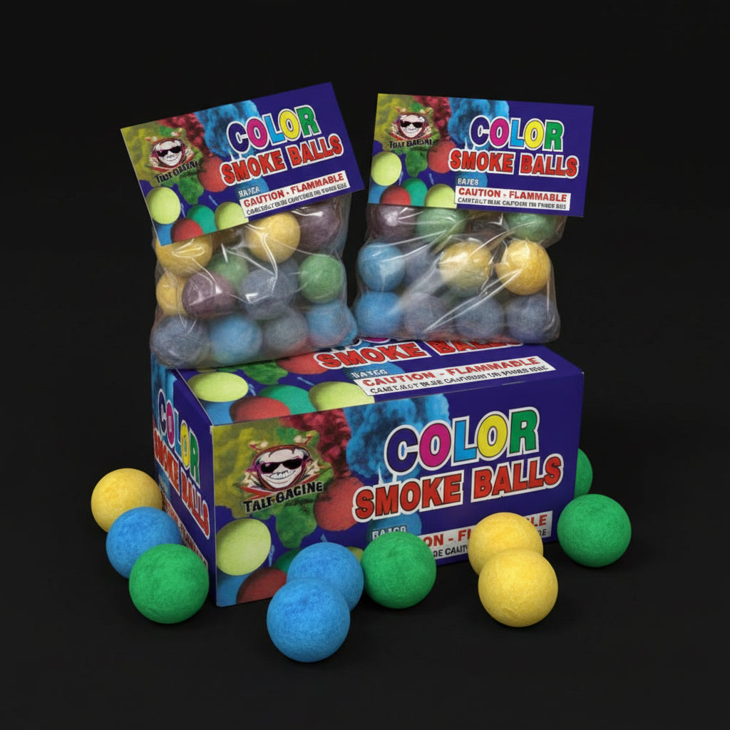 Neon Smoke Balls